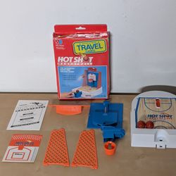 HOT SHOT BASKETBALL Travel Games Milton-Bradley 1992 Brand New