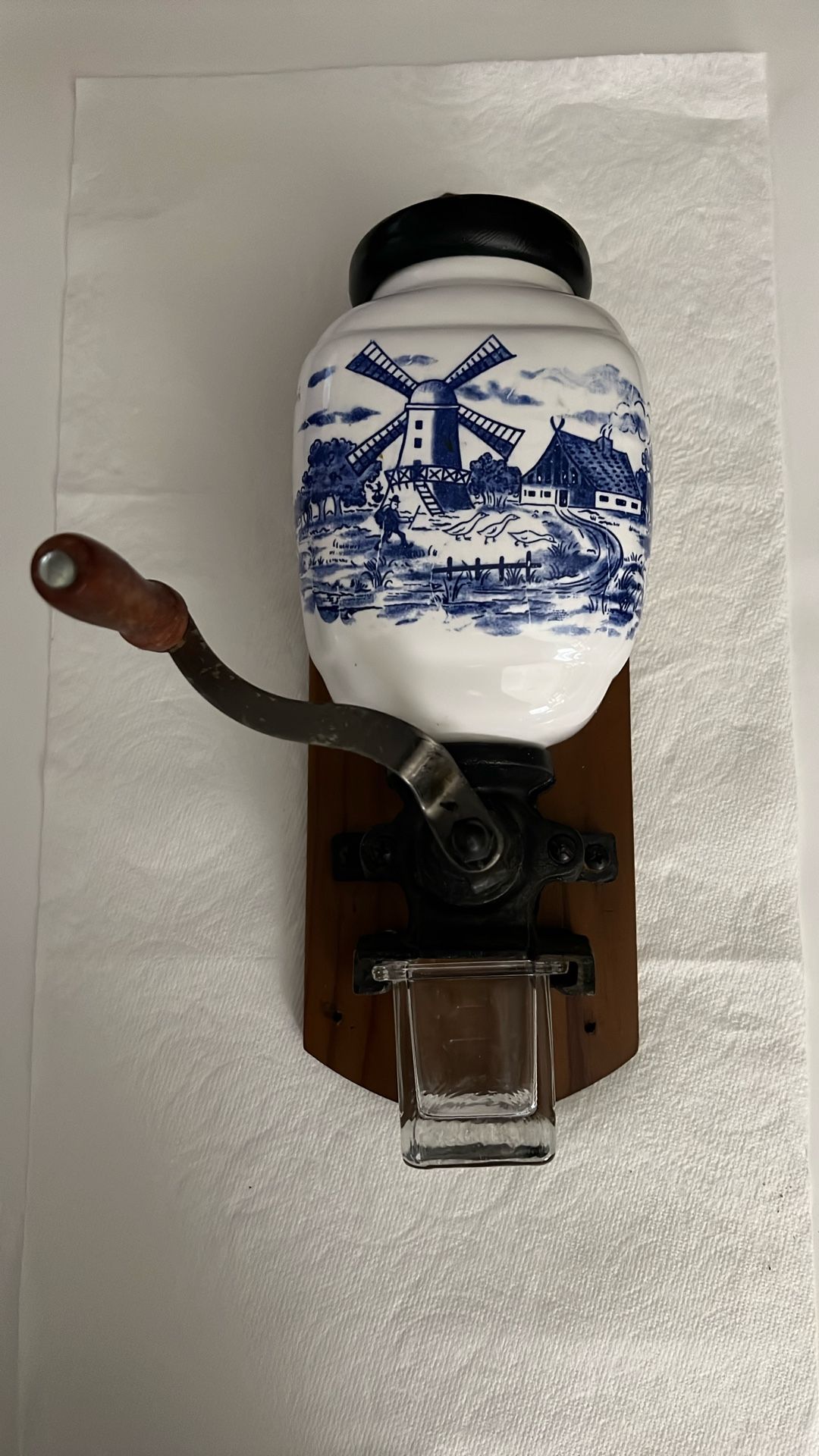 Vintage Dutch Coffee Mill Grinder