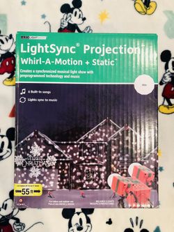 Light Sync Projection Whirl A Motion + Static