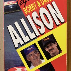 Bobby & Davey Allison - NASCAR - Great Racing Legends VHS Tape