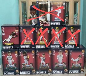San Diego Padres Foco/Forever Collectibles Bobbleheads Trade/Possibly For Sale ..Not $1  Looking For Foco/Forever Collectibles Bobbleheads 