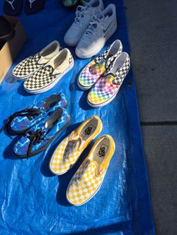 Nike and Vans Tennis Shoes