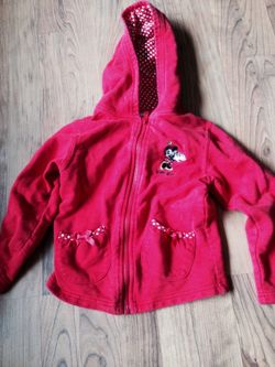Red Minnie Mose sweatshirt size s