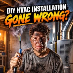 DIY HVAC Installation Gone Wrong? I can help.
