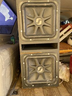 2 12” Kicker L5s In Pro Box