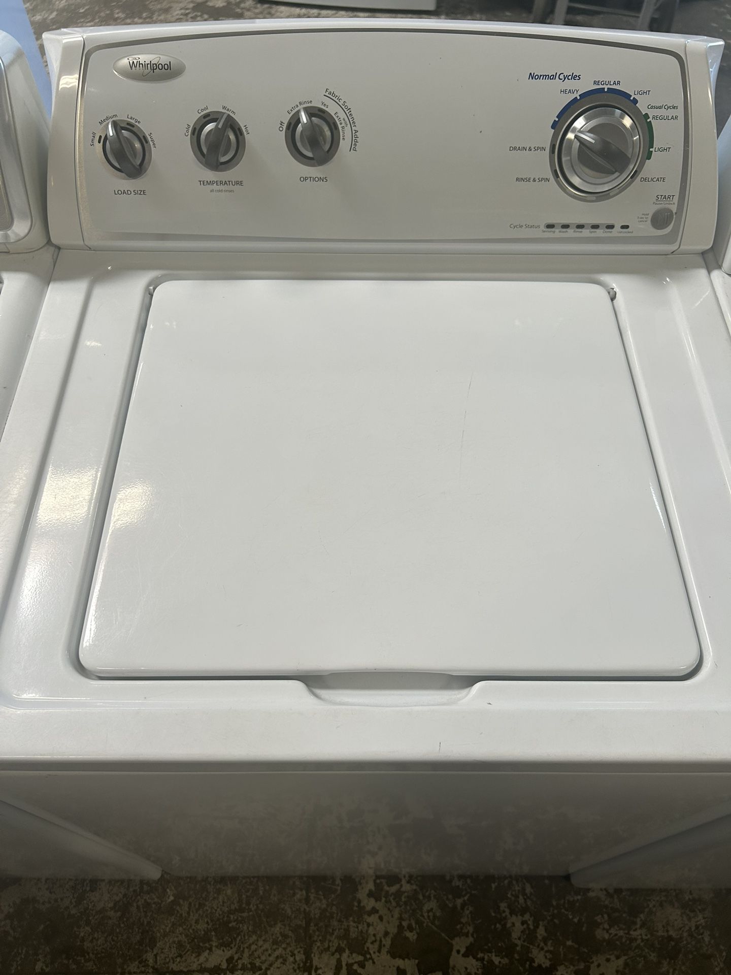 Whirlpool Heavy Duty Washer – Tested & Reliable
