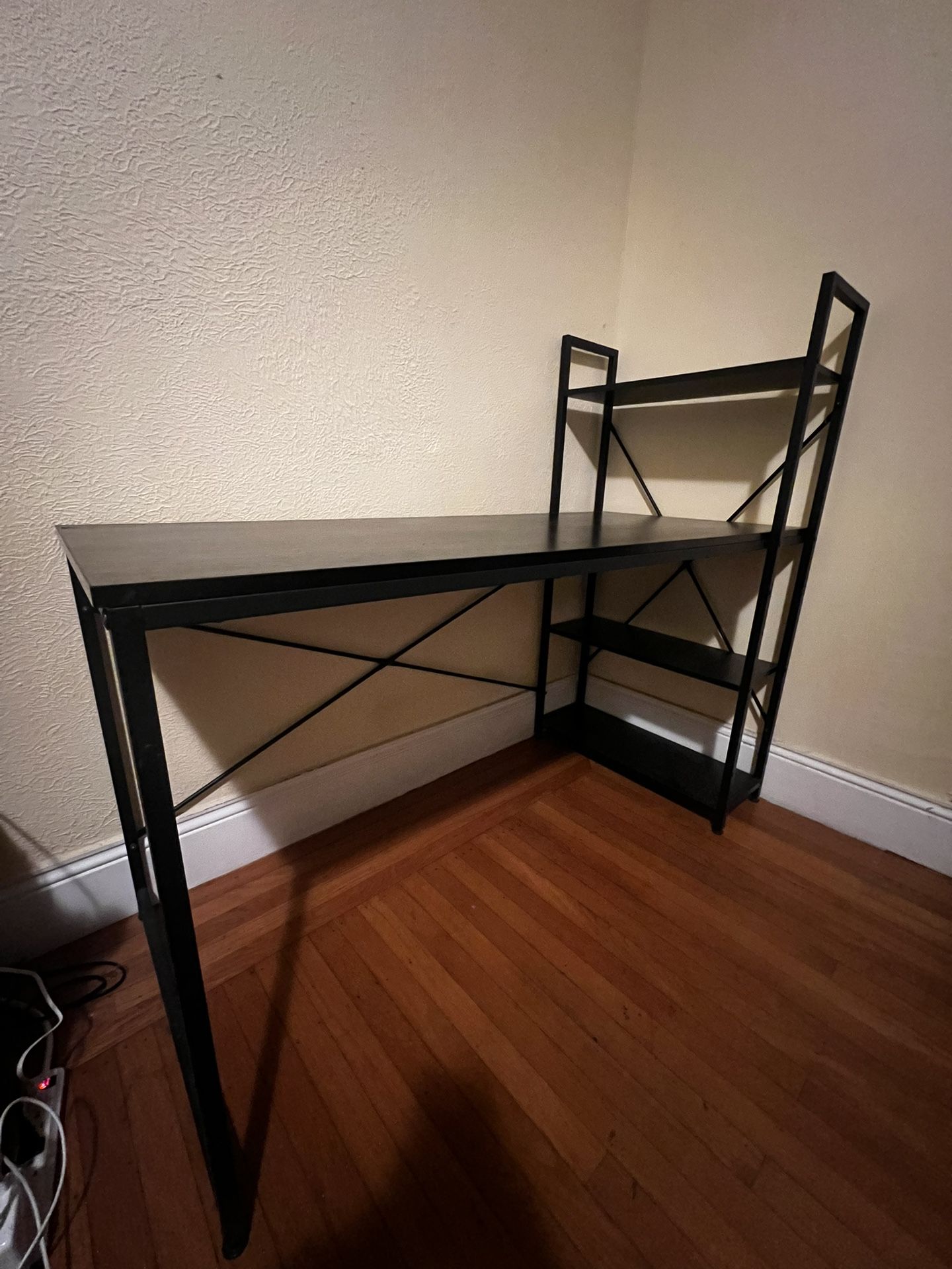 Office Desk With Shelf