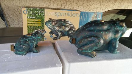 Decorative sprinklers ( brand new in box )