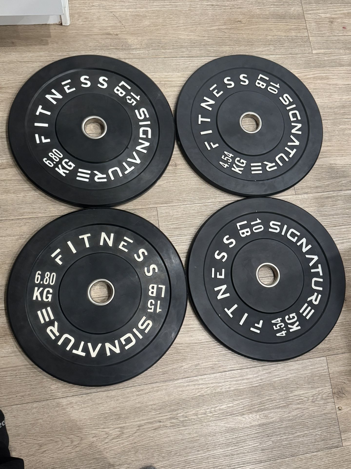 Rubber Weights 30lns 40$ Pickup 55$ Drop Off
