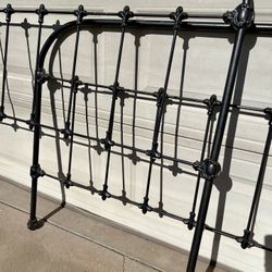 Antique Metal Bed Frame Queen Size
