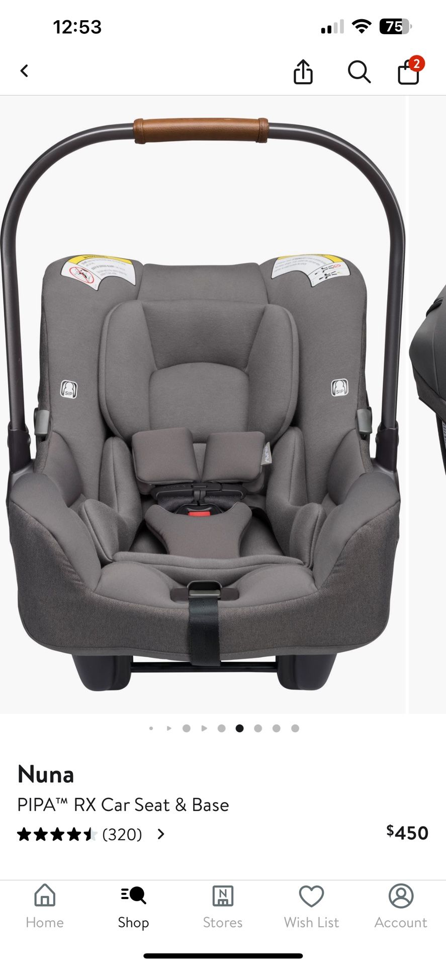 Nuna Infant Carseat
