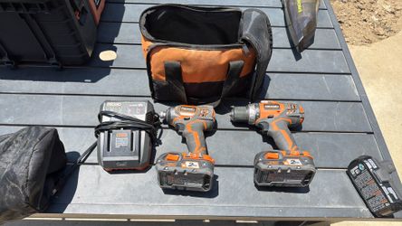 Rigid drill and 1/4 inch driver