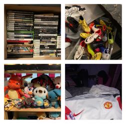 POKÉMON CARD/RETRO GAMES/CONSOLES & FOOTBALL JERSEYS YARD SALE