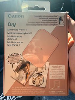 Canon Ivy Mini Photo Printer II Blush Pink