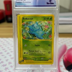 Pokémon TCG CCG 3 Bulbasaur Base 2002 Pokemon Expedition