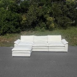 Reversible L Chaise Cloud Couch Sectional / Sofa [FREE Delivery🚚]