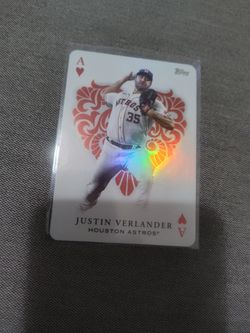 2023 Topps Series 1 Justin Verlander All Aces HOLO Houston Astros #AA-6