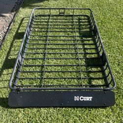 Curt 18115 Universal Roof Rack + Extension