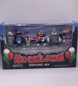 HOMIE CLOWN SERIES 3  WITH 6 FIGURES CHICANO LOWRIDER CULTURE