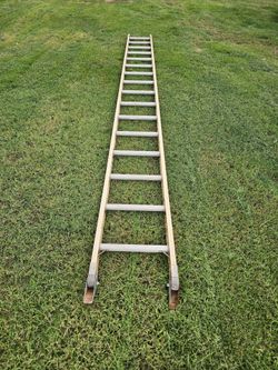 FREE..16 ft fiberglass ladder