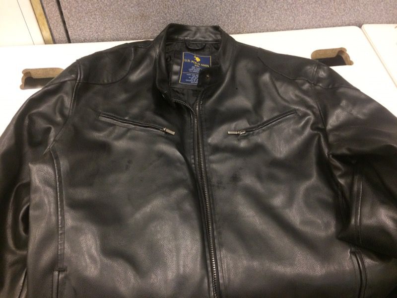 Leather jacket, heavy duty