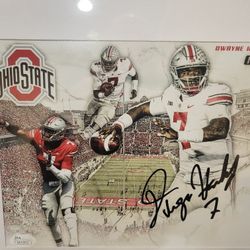Dwayne Haskins Autographed Picture