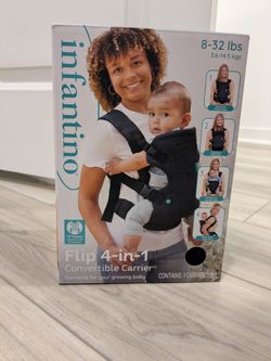 Infantino flip 4 in 1 convertible baby carrier