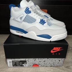 Air Jordan 4 Military Blue Sz 9.5 