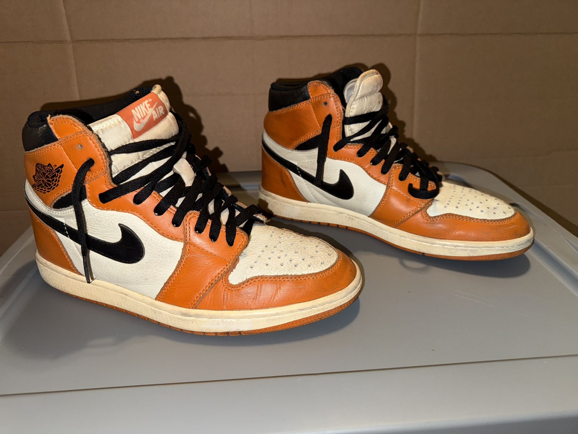 Air Jordan 1 Retro OG Reverse Shattered Backboards Size 9.5