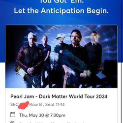 Pearl Jam Tickets | Thu May 30