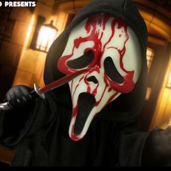 LDD Present Ghost Face Bloody Glow-in-the-Dark Edition 10-Inch Doll - Entertainment Earth Exclusive Limited Edition 