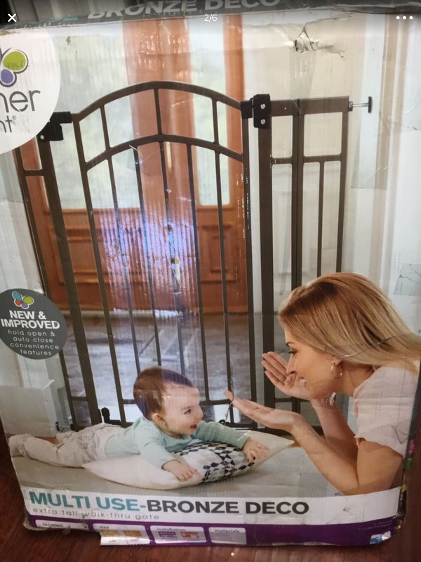 Multi use gate 48 inches wide 36 inches tall. New in box