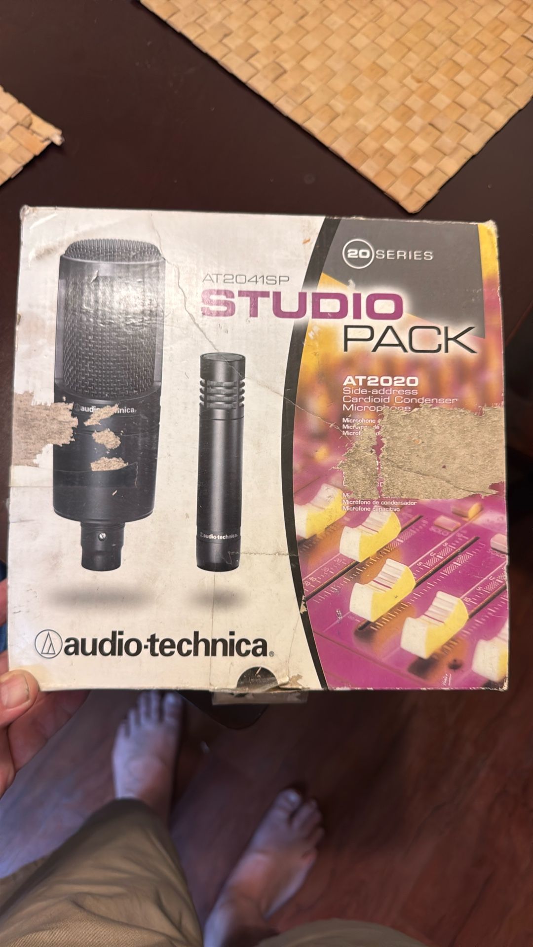 Cardiod Codenser Microphone AT2041SP Studio Pack