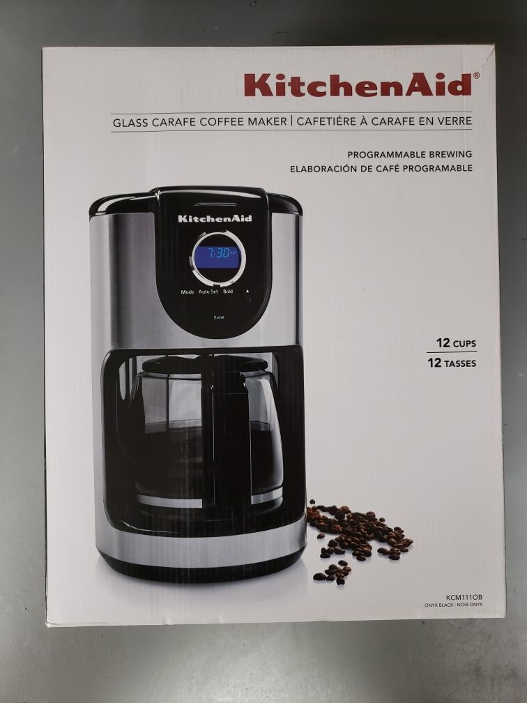 KitchenAid coffee maker