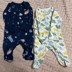 Newborn Size Baby Boy Pajamas