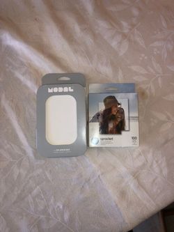 HP Sprocket Case and Photo Paper