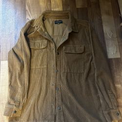 Corduroy Button Up Jacket