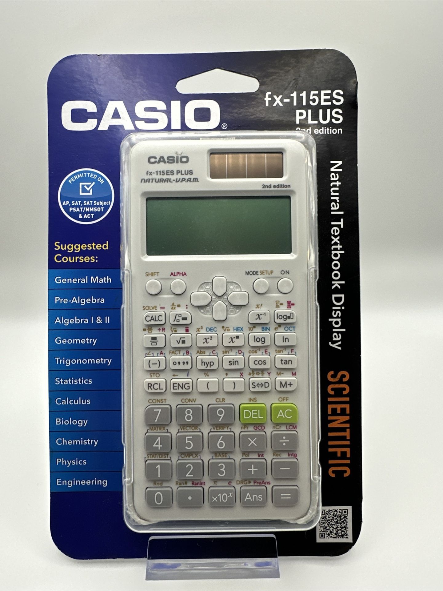 NEW SEALED Casio fx-115ES PLUS 2nd Edition, Advanced Scientific Calculator