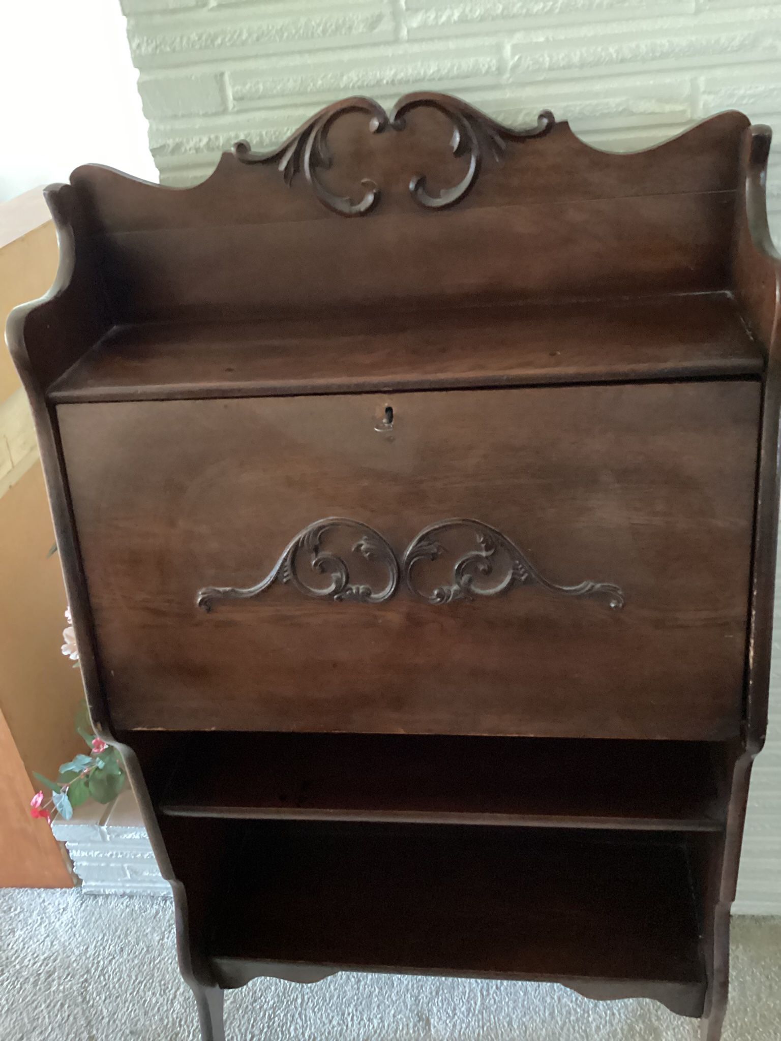 Early 1900 Drop Front Writing Desk