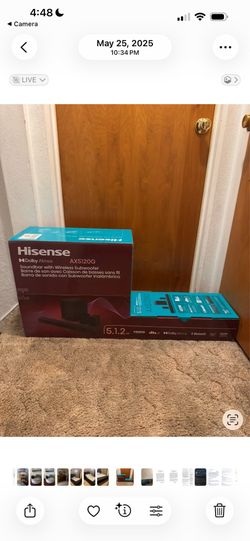 Soundbar and Woofer