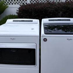 Whirlpool Washer And Dryer Large Capacity 