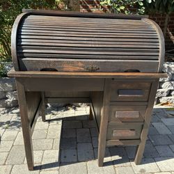 Antique Roll top Desk 