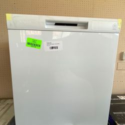 HOTPOINT HDF310PGRWW 24 in. Dishwasher E 