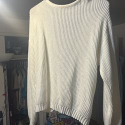 Shein Cream Knit Sweater, 