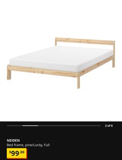 Queen Bed Frame + Queen  Mattress for FREE