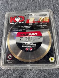 Diamond Tile Pro 7” Continuous Rim Diamond Blade Wet Tile Saw