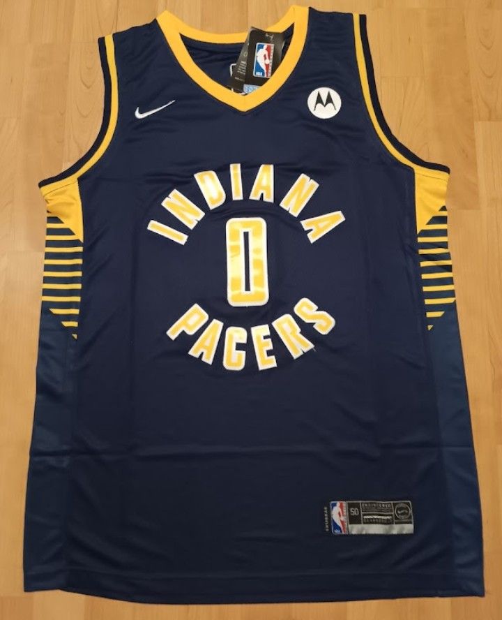 Tyrese Haliburton Indiana Pacers Blue Jersey