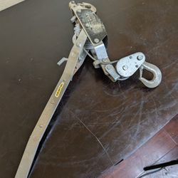 4000 lb Come Along Hand Winch Cable Puller Ratcheting Pulling Tool Heavy Duty