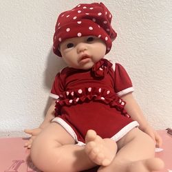 Drink and wet Silicone Baby Girl