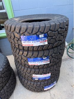 35x12.50r17 Atlander tires nuevas con 50,000 millas de garantía las 4